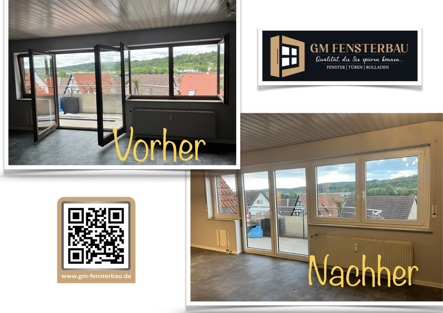 GM-Fensterbau - Fenster - Türen - Rollladen - Fenster 