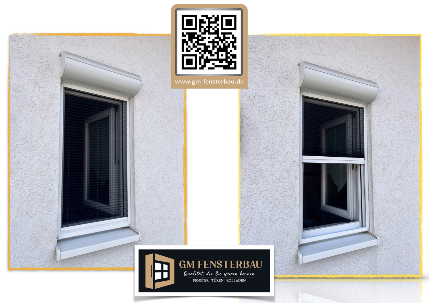 GM-Fensterbau - Fenster - Türen - Rollladen - Plissees